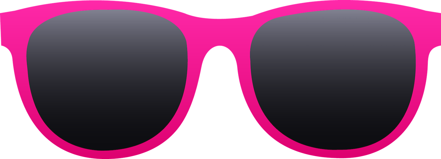 Clipart of pink sunglasses